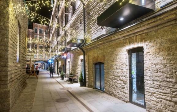 Ferienwohnung City Centre Studio In Design Quarter Close To Old Town & Harbor Reval Exterior foto